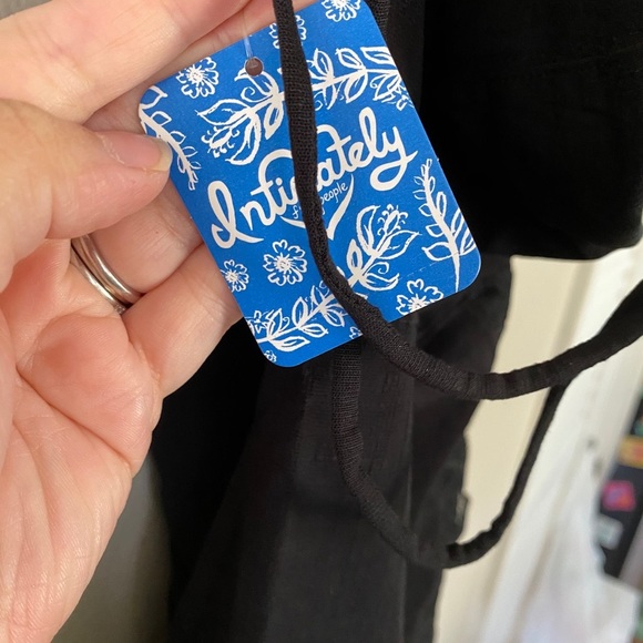 Free People Premonitions Black Bodycon Mini Dress - Picture 14 of 16